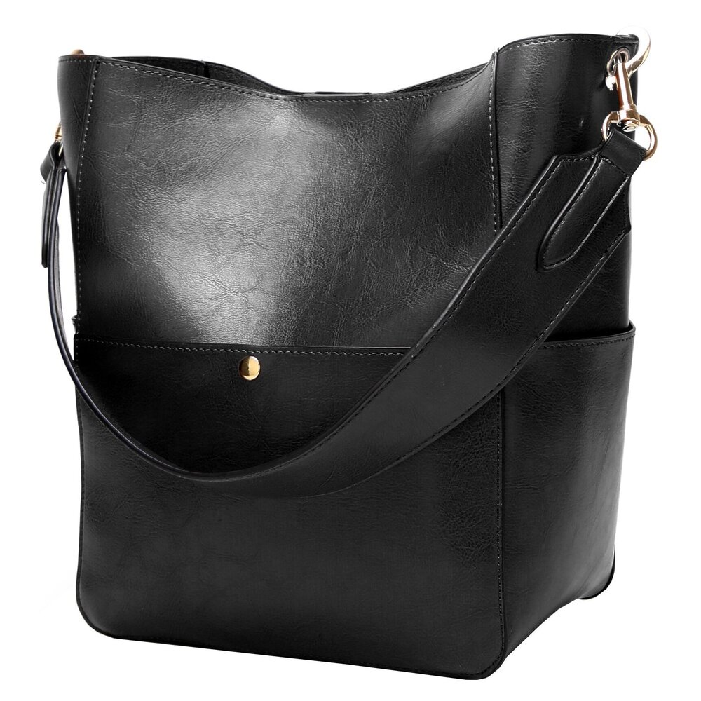9486 Handbag, Pu Leather Bucket Tote Purse And Handbags Medium Satchel Hobo
